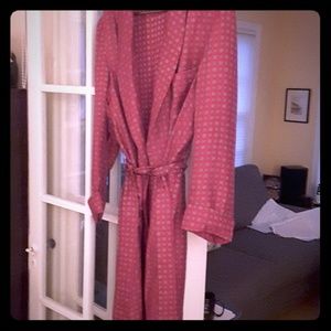 Vintage Mens Silk Robe by Brooks Brothers